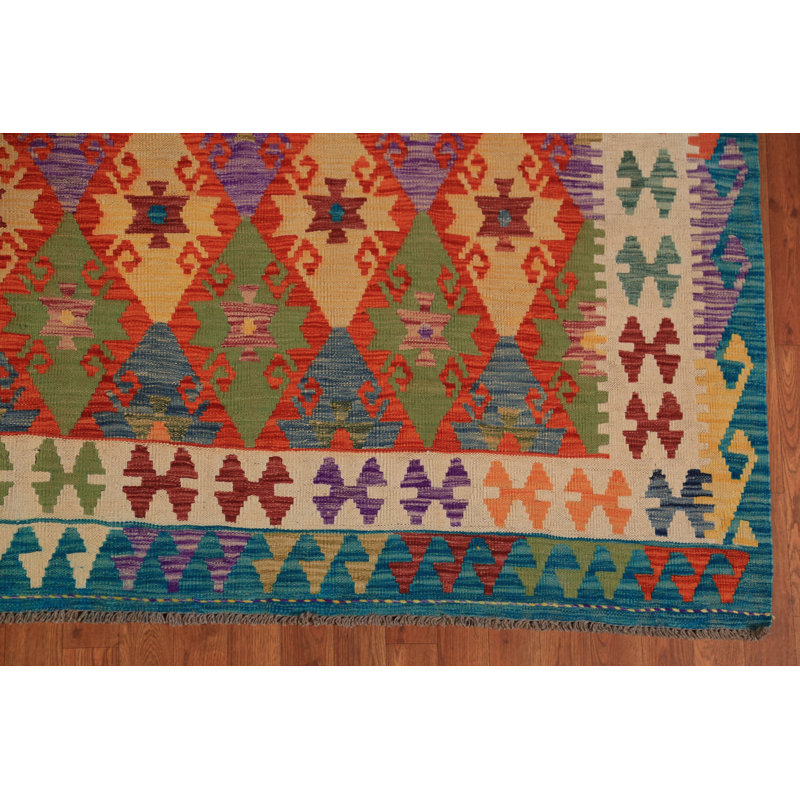 Tapis oriental géométrique 8 x 12
