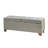 Ashcroft Grey Dual Compartment Flip-Top Storage Bench-50444749