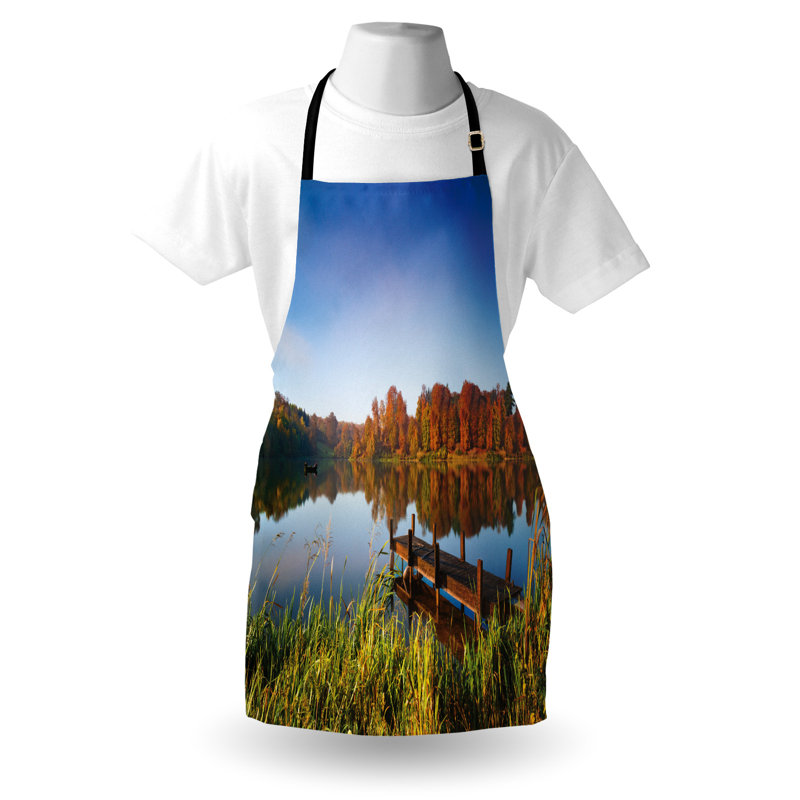 No Pattern Bib Apron