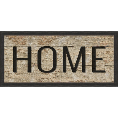 " Home Sign "
