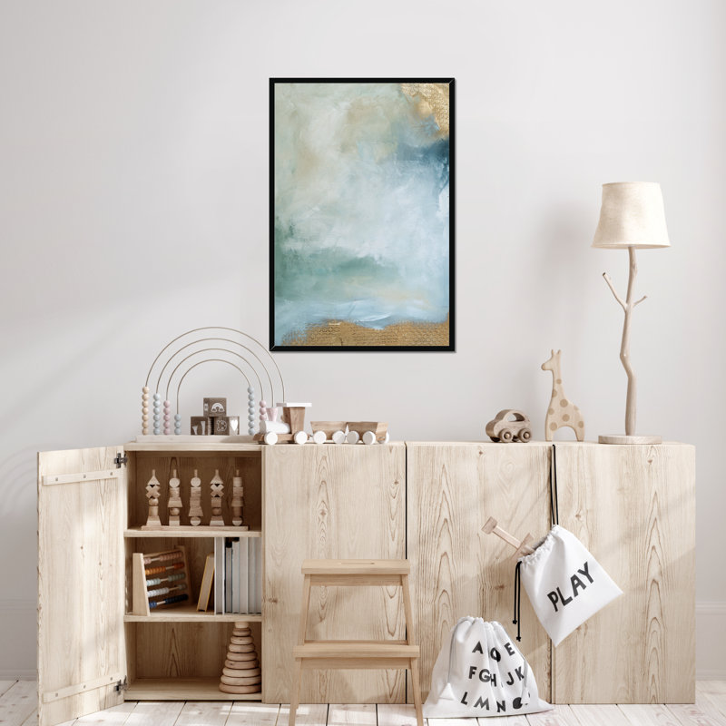 Imprint III by Julia Contacessi - Painting, Black Framed Paper Print, 95cm H x 65cm W