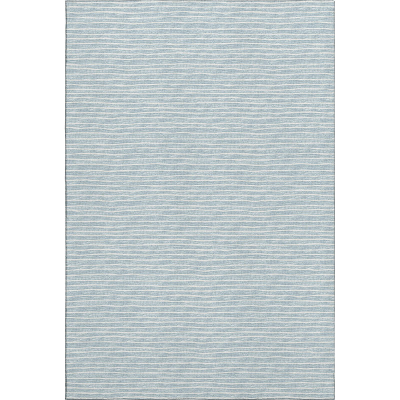 Premium Machine Washable Vaseem AMF138 Sky Rug, Rectangle 10' x 14'
