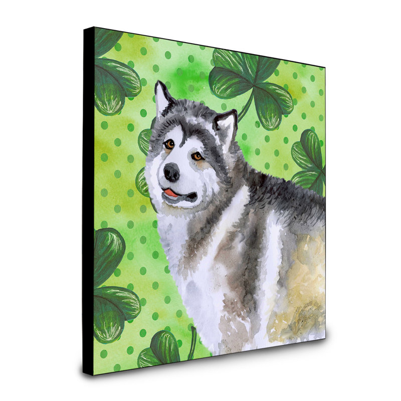 Panneau mural d’art Ibiza, Malamute d’Alaska