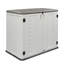 Boîte de rangement pour l'extérieur en plastique 254 gallons