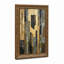 " Abstract Geometric Panels Gold And Brown Texture "-1604179363