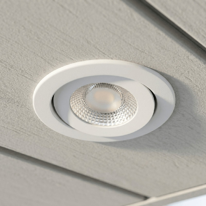 Pivot 2.38 in. Selectable Air-Tight IC Rated LED Canless Standard Recessed Lighting Kit, White