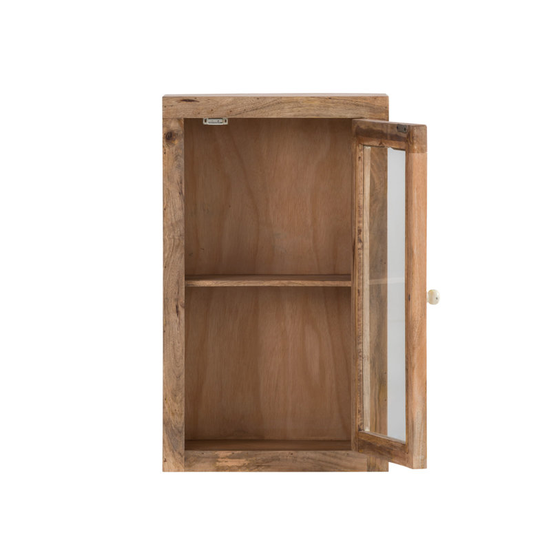 Sasakwa Solid Wood Wall Bathroom Cabinet