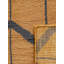 Tapis d'intérieur rectangulaire en laine anthracite doré, fait main, géométrique et noué à la main-1730634621