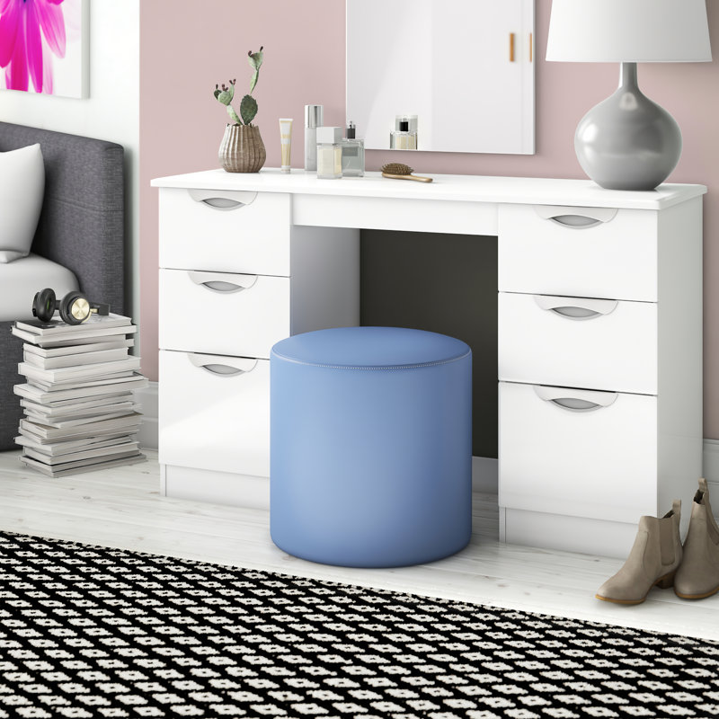 Fully Assembled Ratley Dressing Table, White
