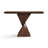 Retro Nut-Brown Solid Wood Console Table-1281290992