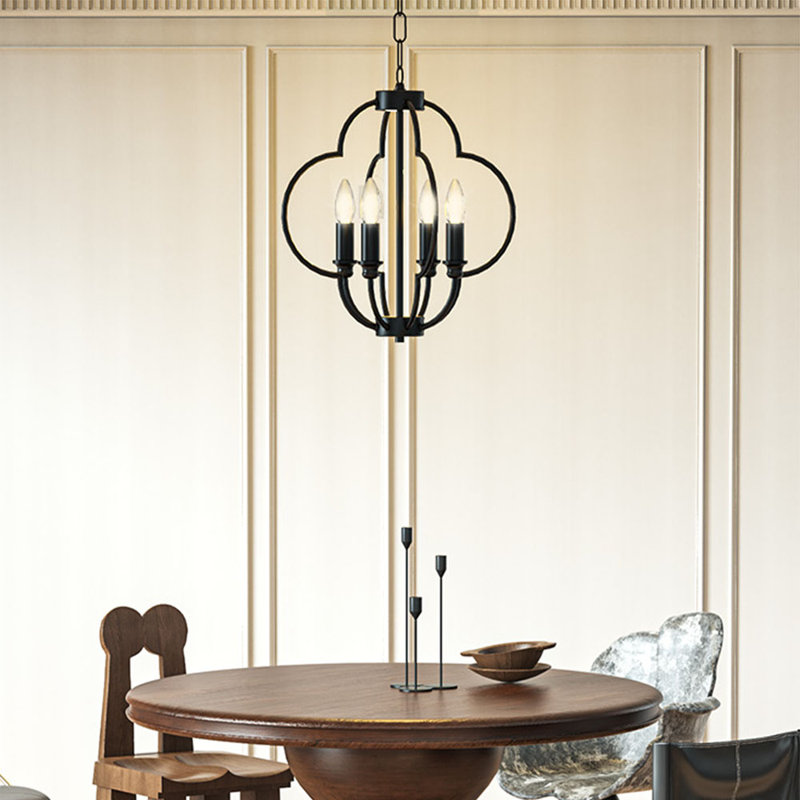 4- Light Dimmable Classic / Traditional Chandelier