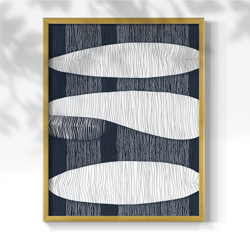"ABSTRACT Series DCCXLVII" par J Paul, Or, H 15 po x l 12 po