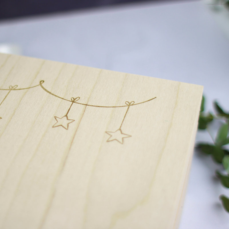 Jhoan Personalised New Baby Keepsake Box, Yes