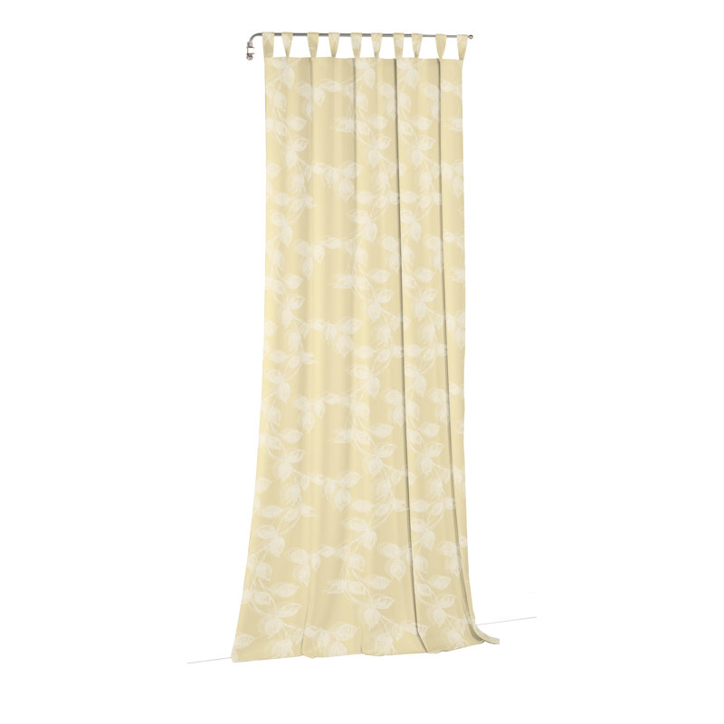 Aston Room Darkening Window Scarf Single Panel, 500cm Width x 135cm Drop, Cream