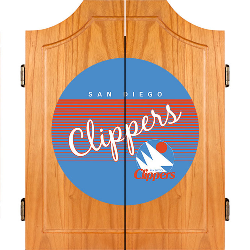 Ensemble de jeu de fléchettes et d'armoires Bristle, Clippers de San Diego