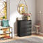 Commode 4 tiroirs, commode de rangement moderne, commode 31,5 po