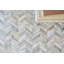 Natural Hide Cowhide Chevron Area Rug-25306397