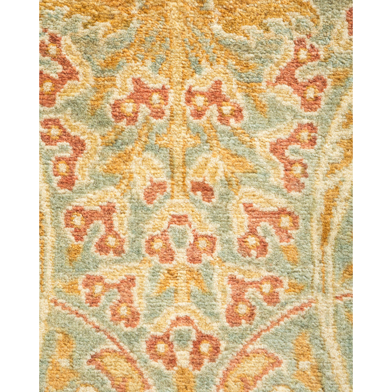 Classic One-of-a-Kind 9' 3" X 18' 2";9' 3" X 18' 2" Hand Knotted Area Rug