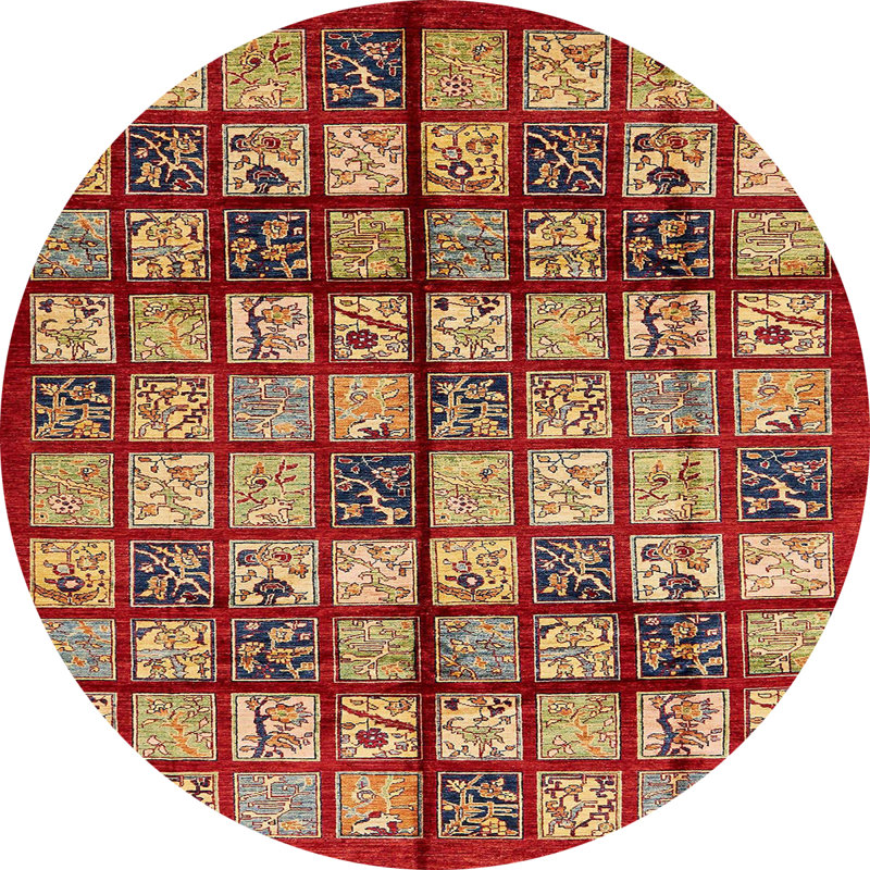 Tapis abstrait moderne 708, Rond 4 pi