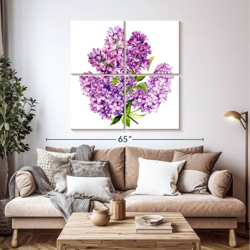 Grappe de lilas Harnek, H 45 po x l 45 po
