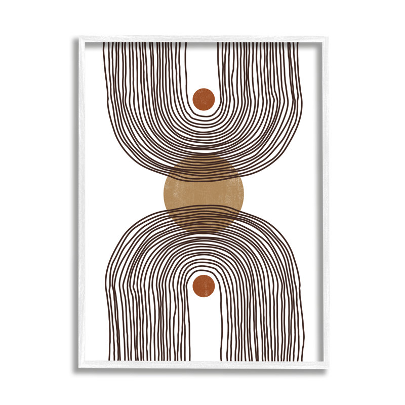 Art texturé texturé de JJ Design House LLC, Cadre blanc, H 30 po x l 24 po