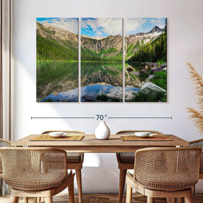 Alvord Enchanting Avalanche Lake, 42" H x 65" W