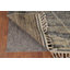 Tapis oriental marocain gris moelleux 8 x 11