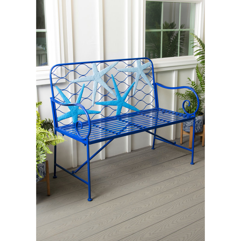 Banc de jardin en métal Alisha-Leigh