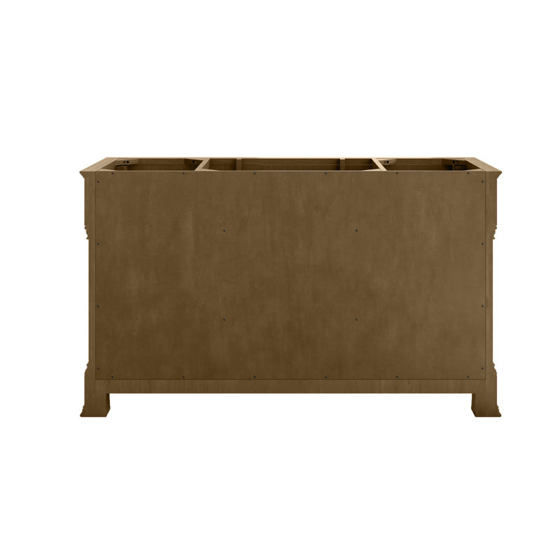 Brookfield Single Vanity, Widespread, Honey Oak, Lime Delight