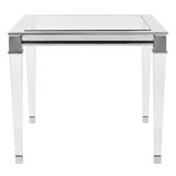 Charleston Glass Top End Table