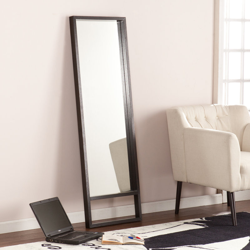 Meraj Wood Flat Floor Mirror