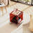 Samuelsson Acrylic Side Table, Nightstand Bedside Table-1616917548