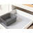 6-Pack Plastic Storage Baskets With Mesh Design For Organization, Ventilation And Space-Saving Stackable Storage Solution For Home, Office, Craft And Bathroom