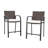 Square 6 - Person 27.6" Long Bar Height Dining Set with Cushions