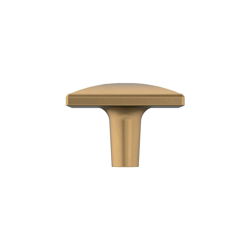 Extensity Square Knob, 1 1/5", Champagne Bronze