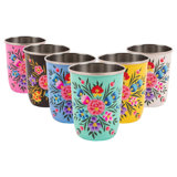 Picnic Tumbler - Multicolour Pansy