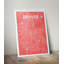 Denver City Map 1 Piece Wall Art-2075927226