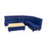 Ensemble 5 pièces de sièges collectifs courbés modulaires pour enfants avec table basse Kid Comfort-124205464