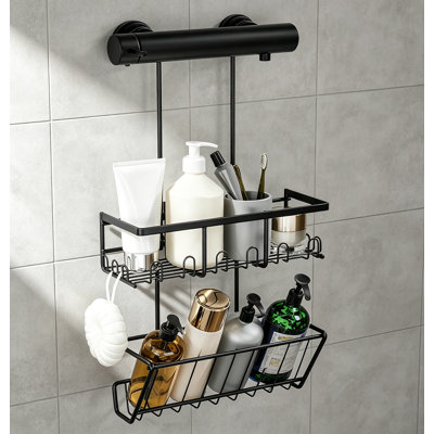 Adhesive Stainless Steel Shower Caddy