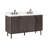 Blakely 60" Free Standing Double Bathroom Vanity with Quartz Top-92319995-92319994