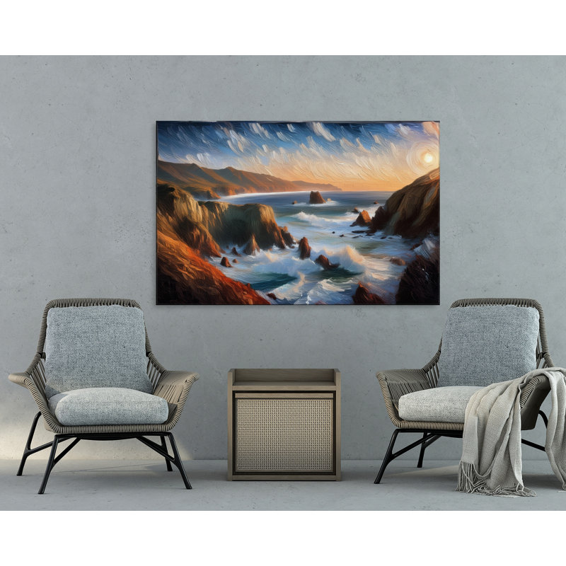 Rocky Cove, 24" H x 36" W