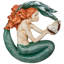 Sculpture murale Misty Mae Mermaid