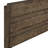 Classic Contemporary Solid Rubberwood Bed