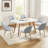 Velvet Upholstered Stacking Side Chair-748664327