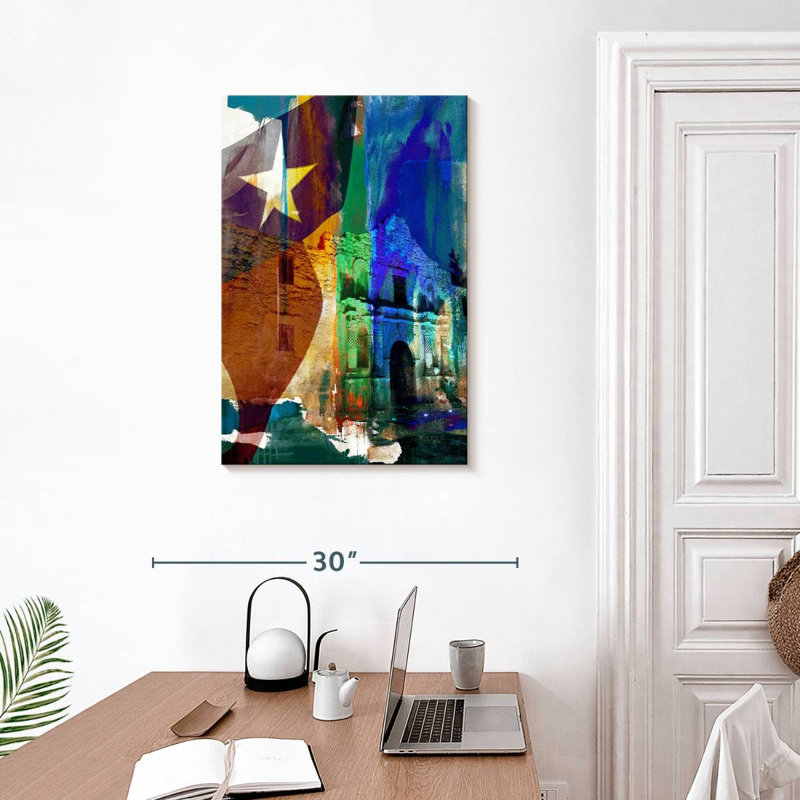 Adella Alamo Flag, 30" H x 20" W