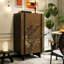 Armoire de rangement à 5 tiroirs Vintage Floral Bird