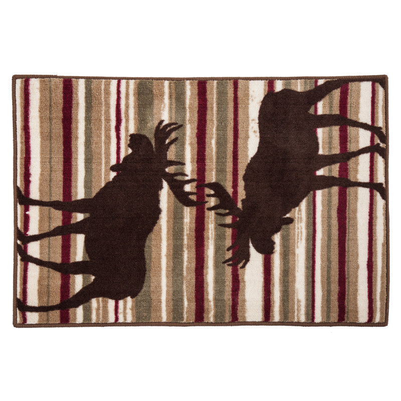 Tapis brun / sauge Moose