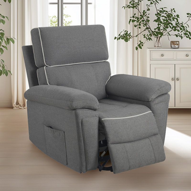 Fauteuils inclinables électriques pour adultes, personnes âgées, Gris