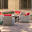 Cannes Outdoor 5 - Piece Conversation Set-872452199