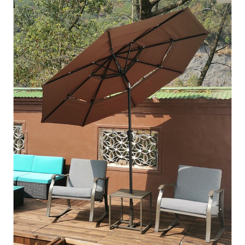Parasol de marché 108 po Rogersen, Café